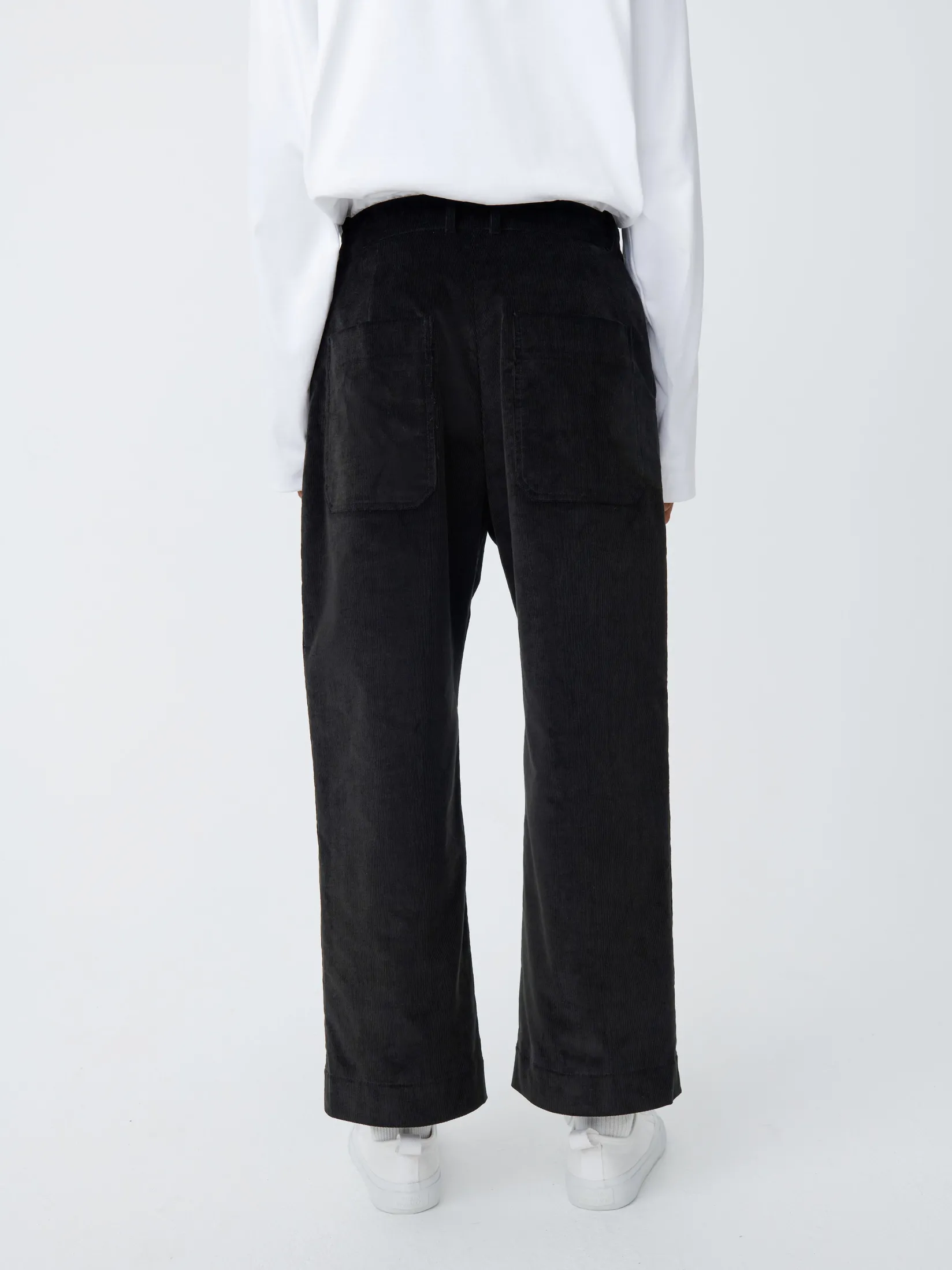 Best Studio Nicholson Mappe Corduroy Pant Black