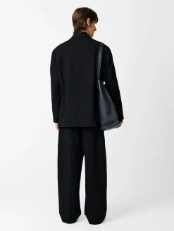 Discount Studio Nicholson Men's Conde Stripe Jacket Black