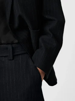 Discount Studio Nicholson Men's Conde Stripe Jacket Black