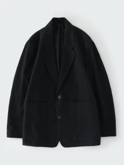 Discount Studio Nicholson Men's Conde Stripe Jacket Black