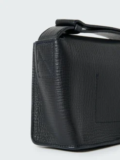 Clearance Studio Nicholson Meshi Mini Leather Bag Darkest Navy