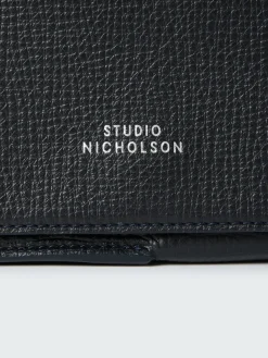 Clearance Studio Nicholson Meshi Mini Leather Bag Darkest Navy