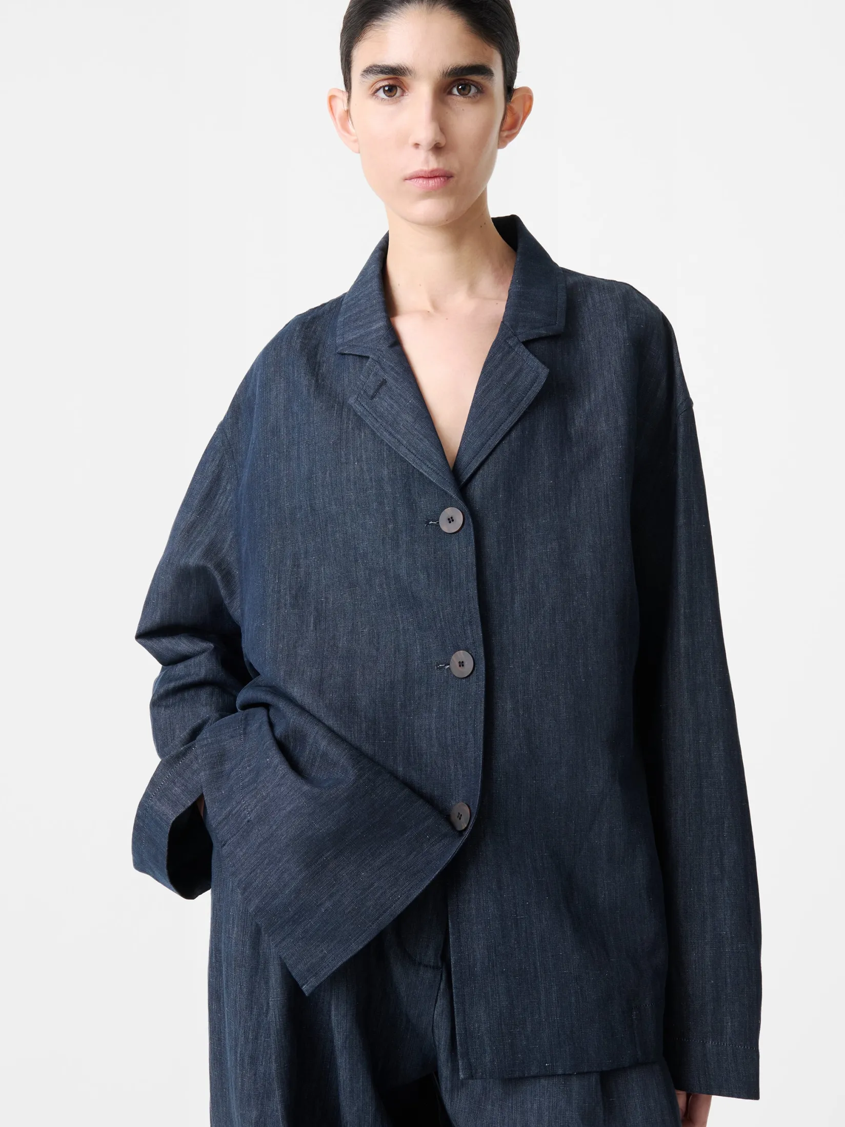 Discount Studio Nicholson Modi Jacket Indigo