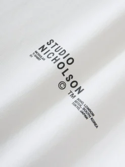 Sale Studio Nicholson Module T-Shirt White