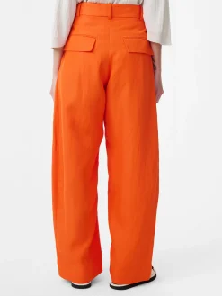 Sale Studio Nicholson Myers Linen Pant Clementine