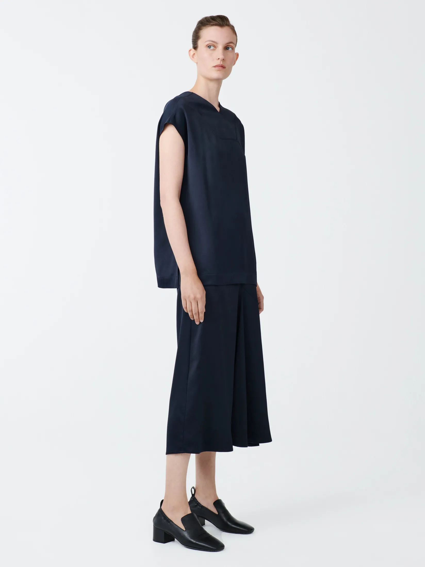 Sale Studio Nicholson Naye Skirt Black Ink