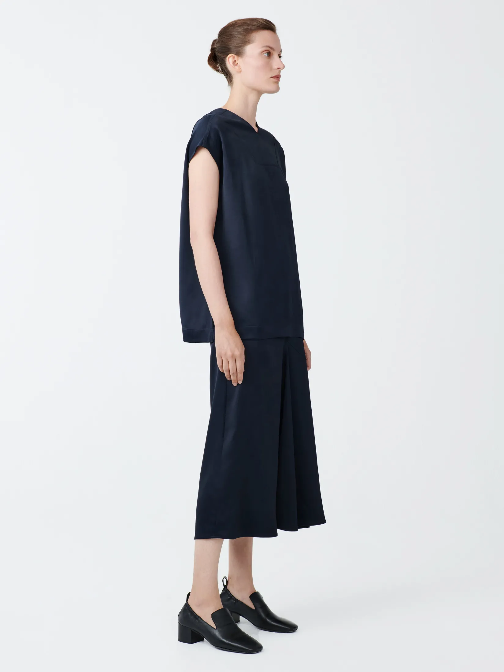 Sale Studio Nicholson Naye Skirt Black Ink