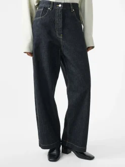 Best Studio Nicholson Neive Italian Denim Pant Black
