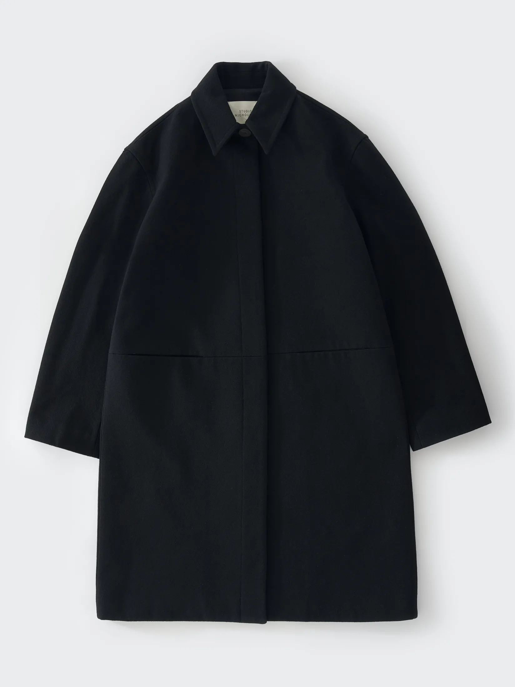 Discount Studio Nicholson Ness Coat Black