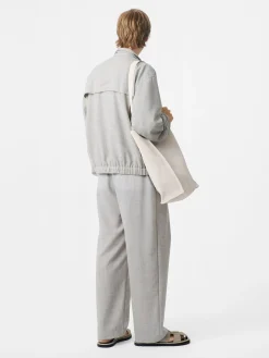 Best Studio Nicholson Noam Tropical Wool Pant Ice Melange