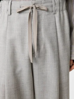 Best Studio Nicholson Noam Tropical Wool Pant Ice Melange