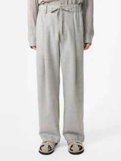 Best Studio Nicholson Noam Tropical Wool Pant Ice Melange