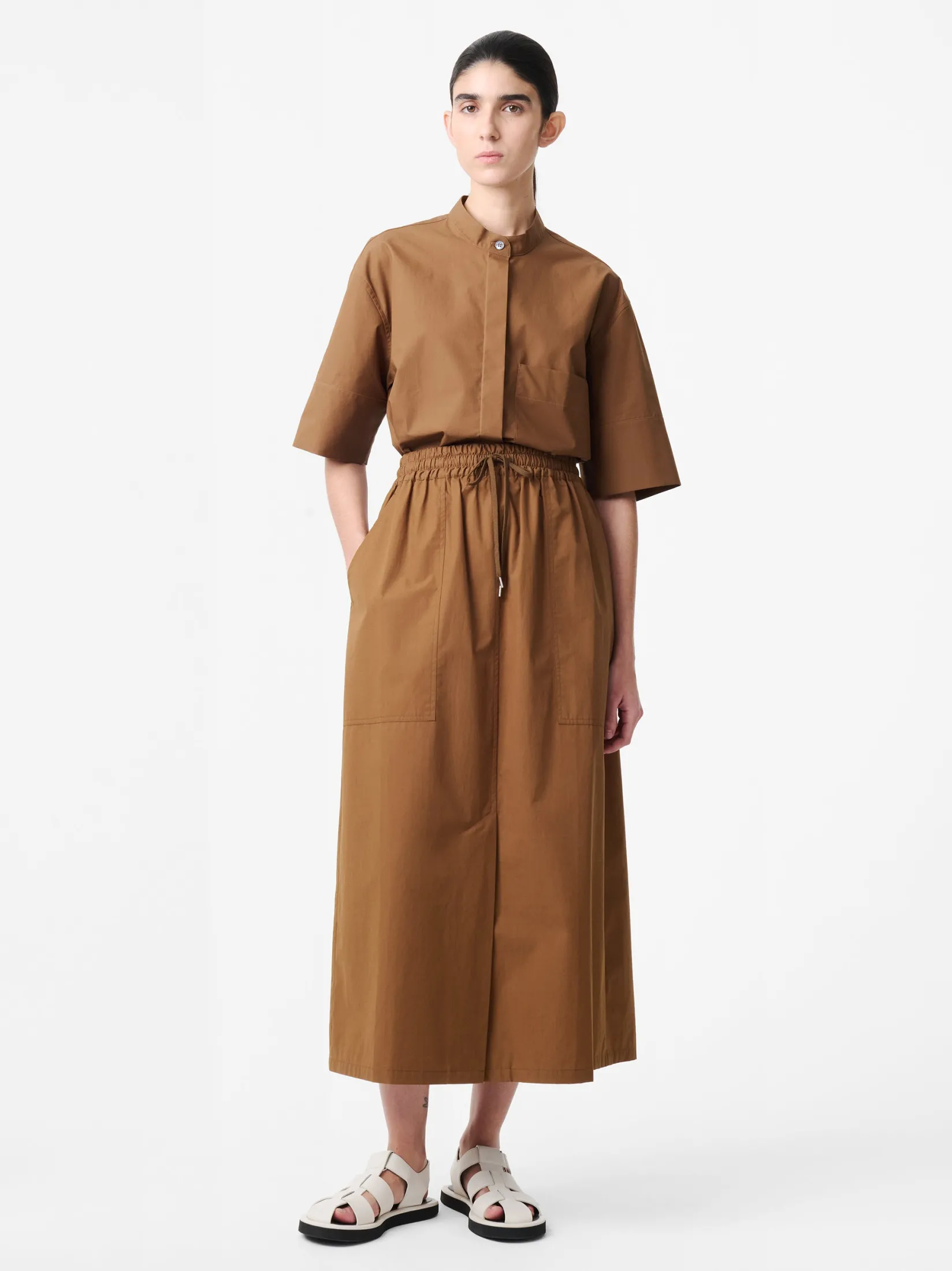 Sale Studio Nicholson Oates Skirt Almond
