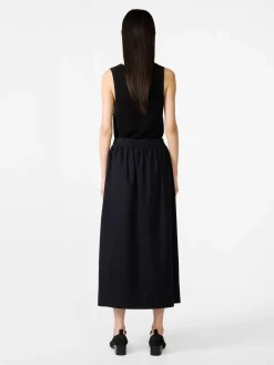 Discount Studio Nicholson Oates Skirt Darkest Navy