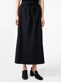 Discount Studio Nicholson Oates Skirt Darkest Navy