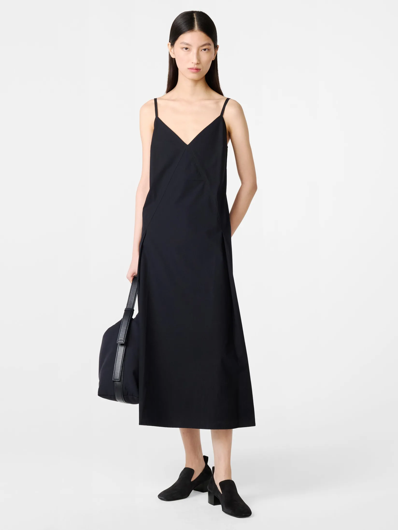 Online Studio Nicholson Oma Dress Darkest Navy