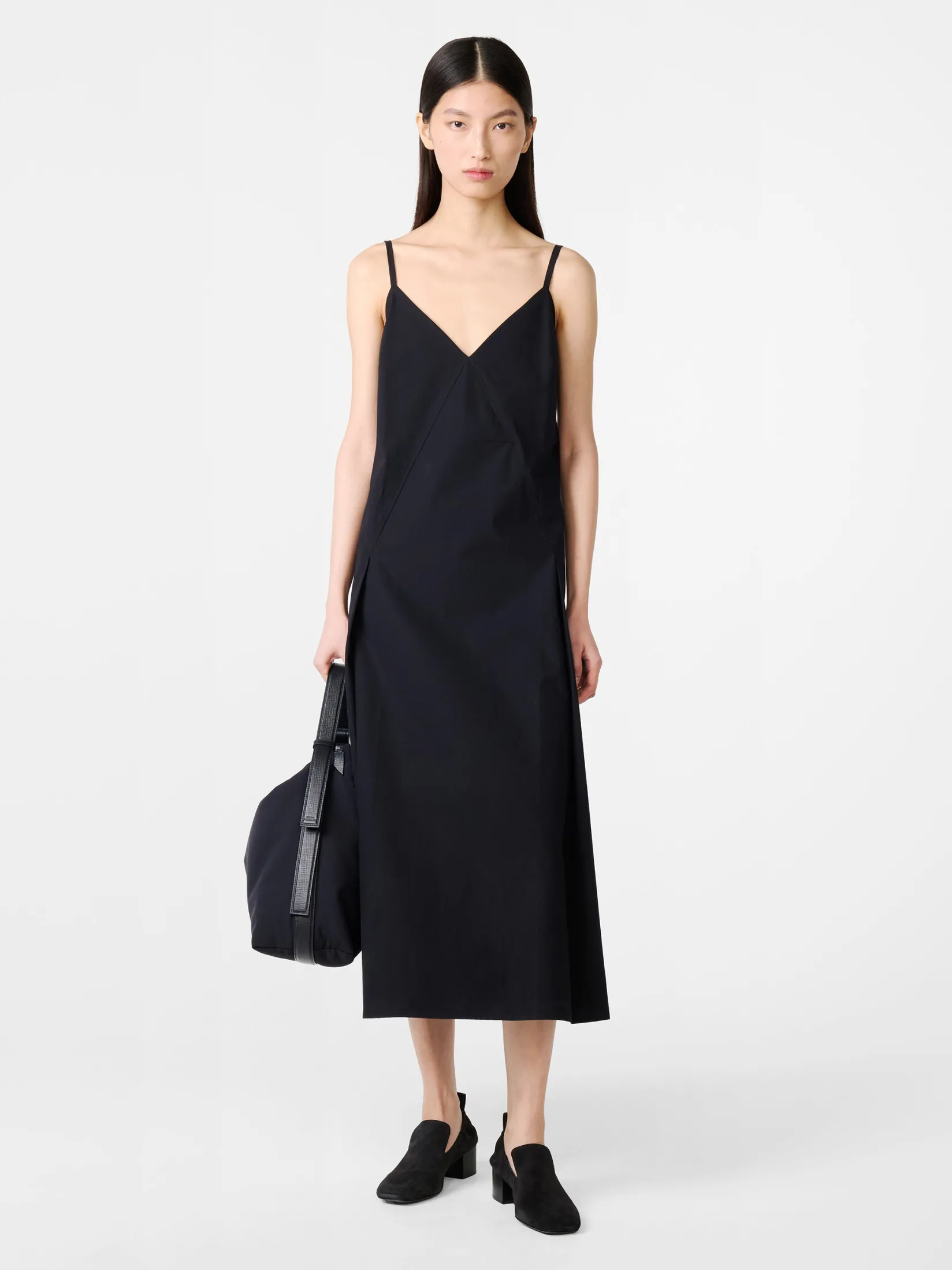 Online Studio Nicholson Oma Dress Darkest Navy