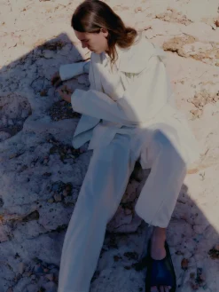 Outlet Studio Nicholson Opal Pant Parchment