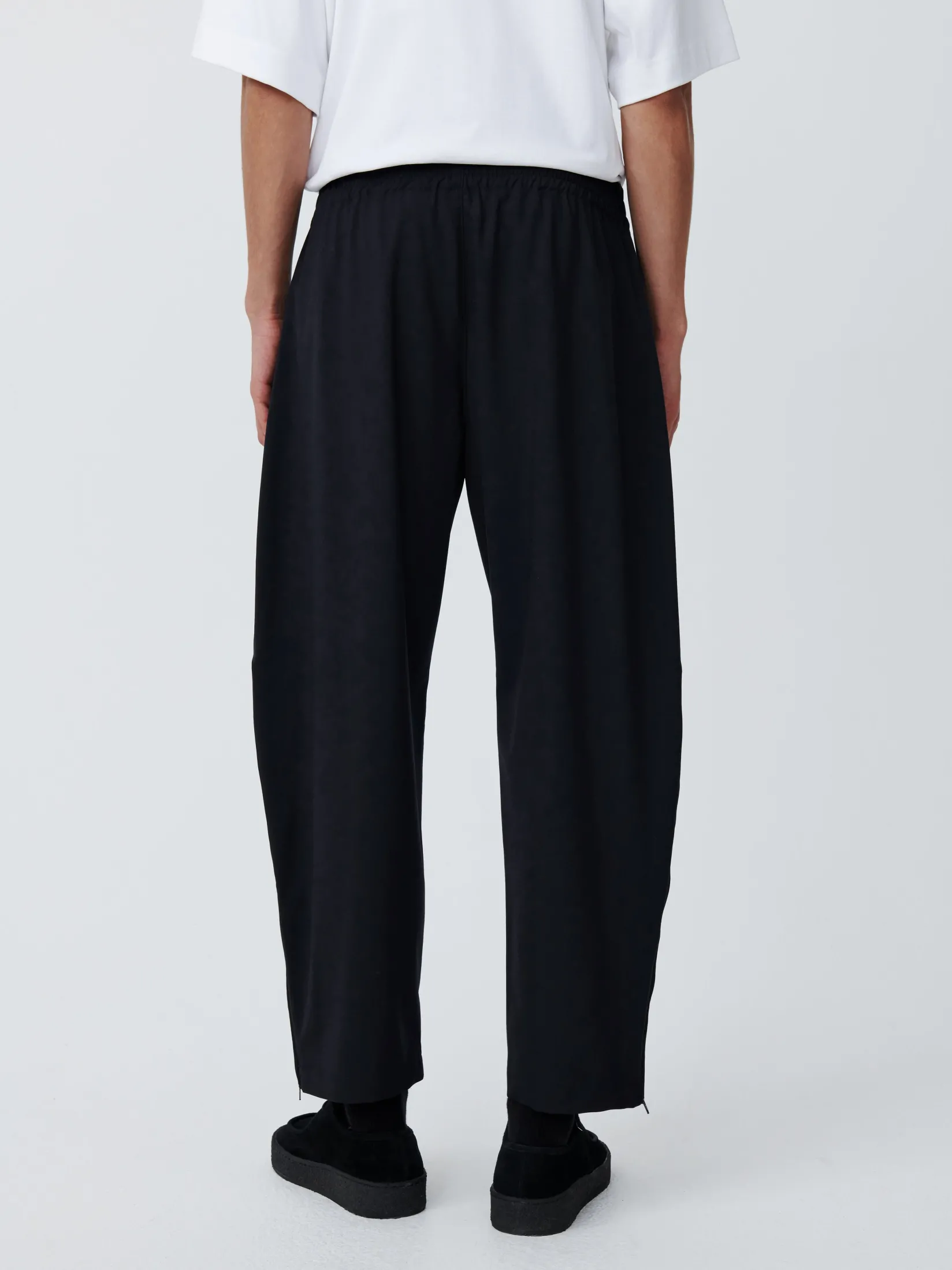 Fashion Studio Nicholson Opal Tropical Wool Pant Darkest Navy