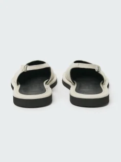 Discount Studio Nicholson Paley Leather Shoe Parchment