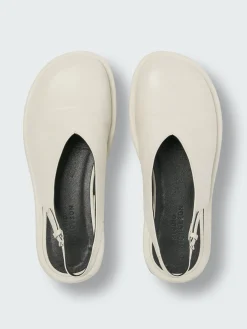 Discount Studio Nicholson Paley Leather Shoe Parchment