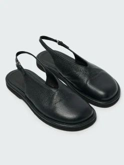 New Studio Nicholson Paley Leather Shoe Darkest Navy
