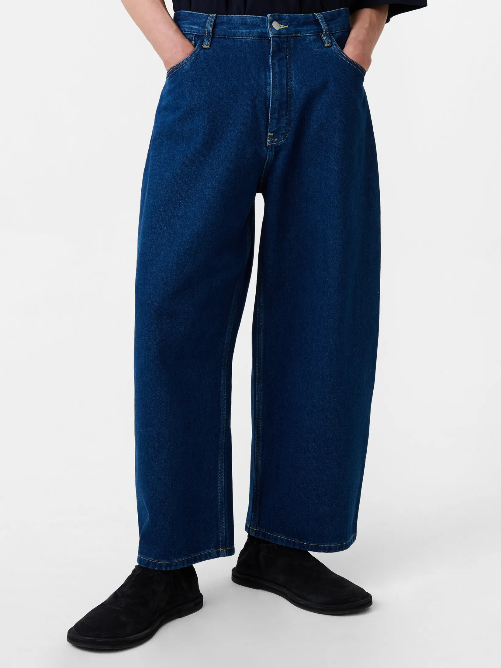 Sale Studio Nicholson Paolo Denim Pant Indigo Wash