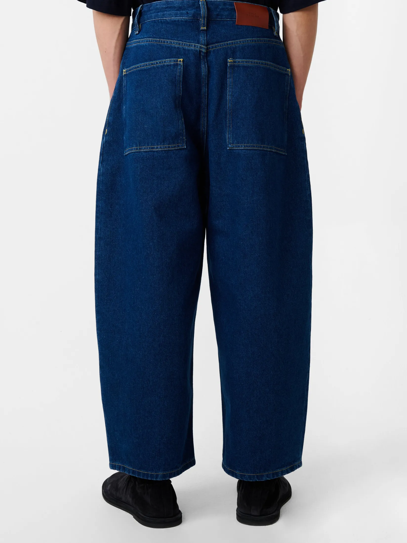 Sale Studio Nicholson Paolo Denim Pant Indigo Wash