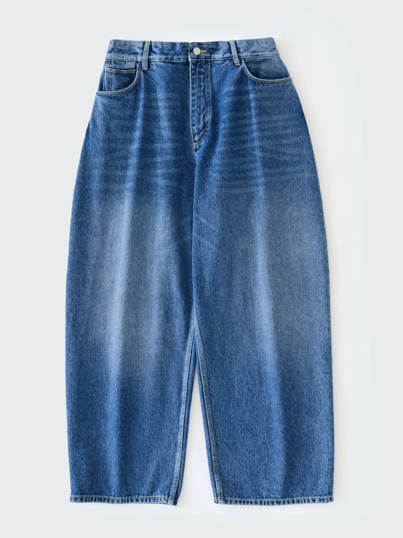 Outlet Studio Nicholson Paolo Denim Pant Worn Wash Indigo