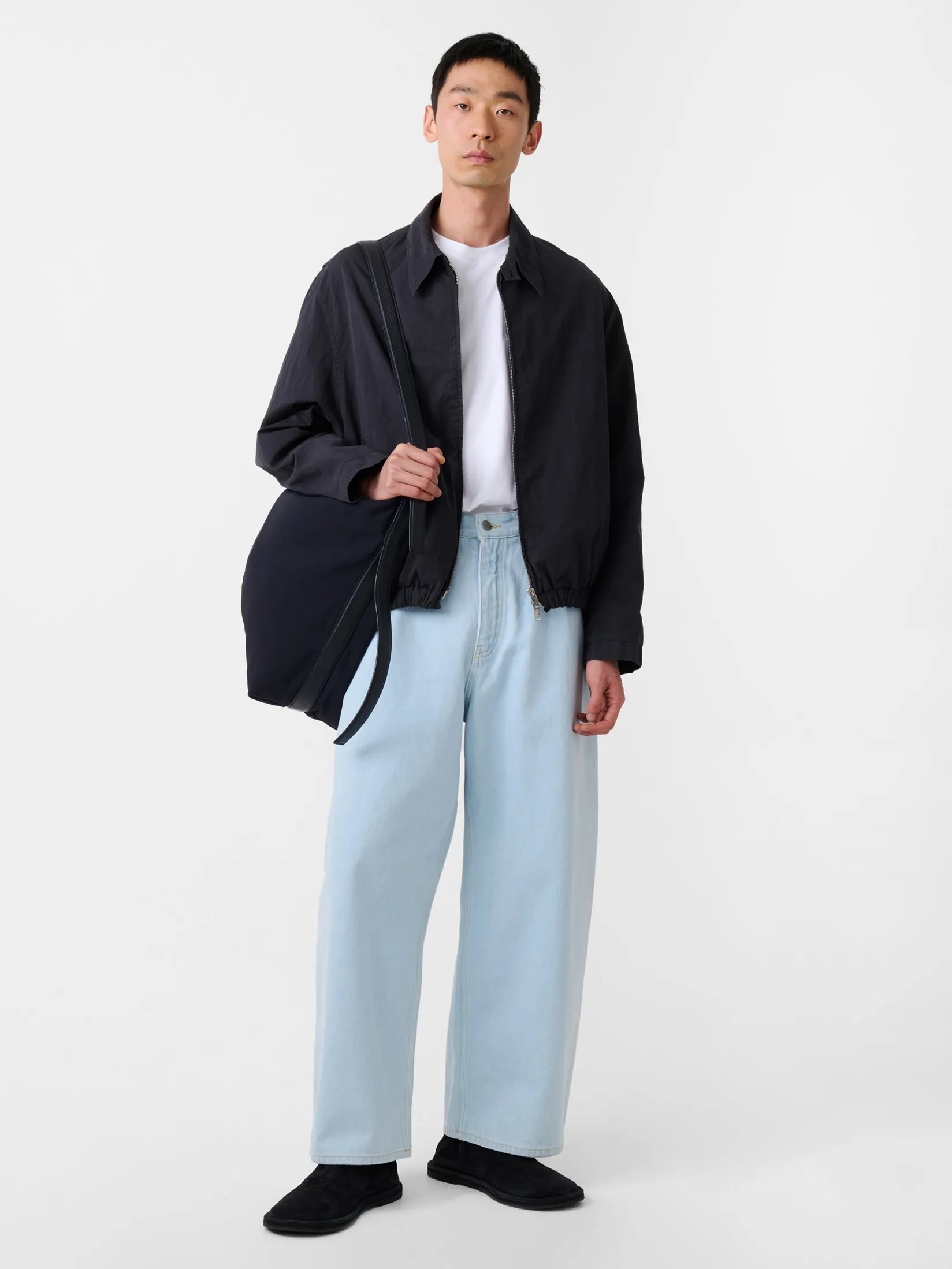Fashion Studio Nicholson Paolo Denim Pant Bleach Wash