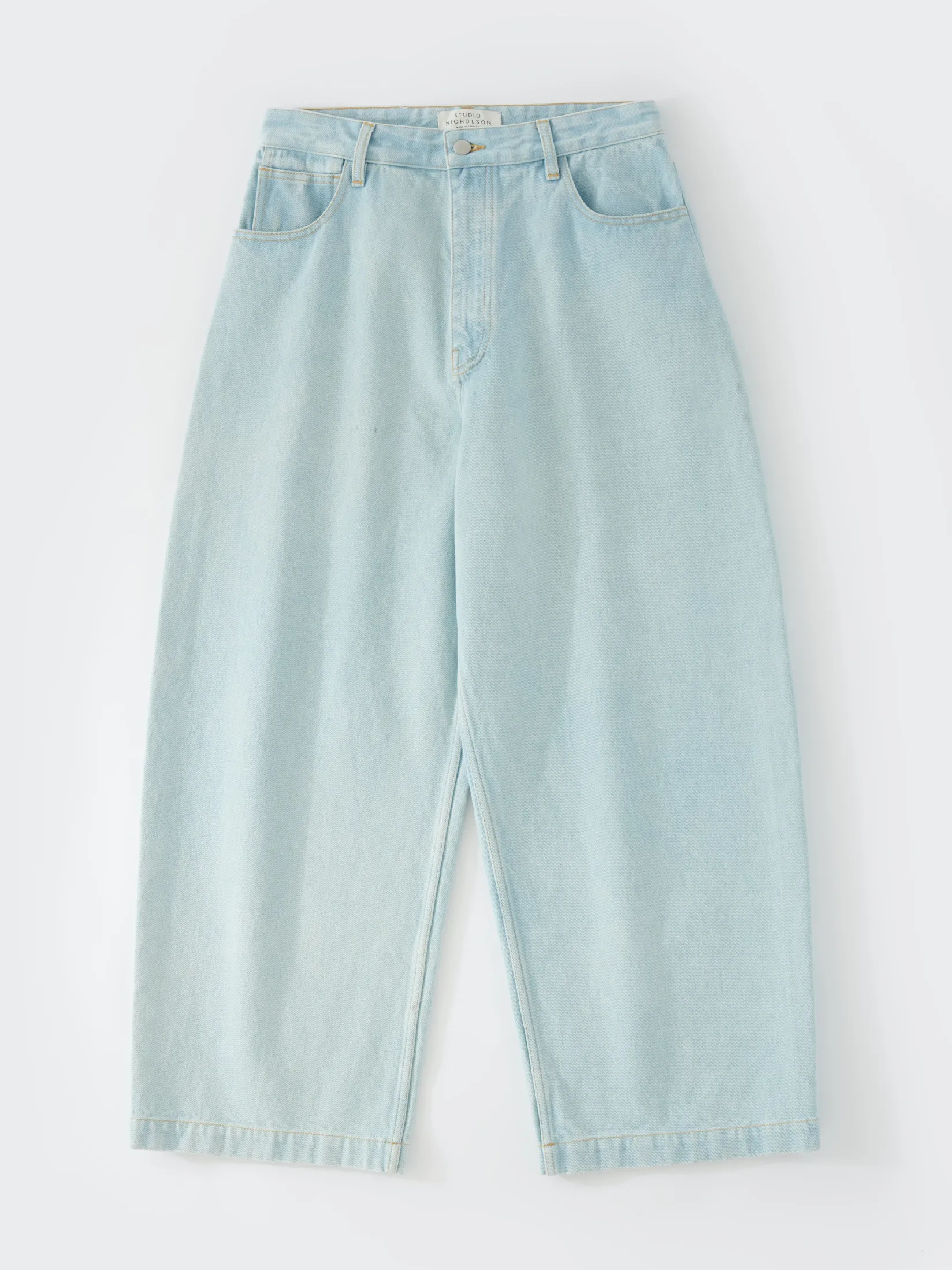Fashion Studio Nicholson Paolo Denim Pant Bleach Wash