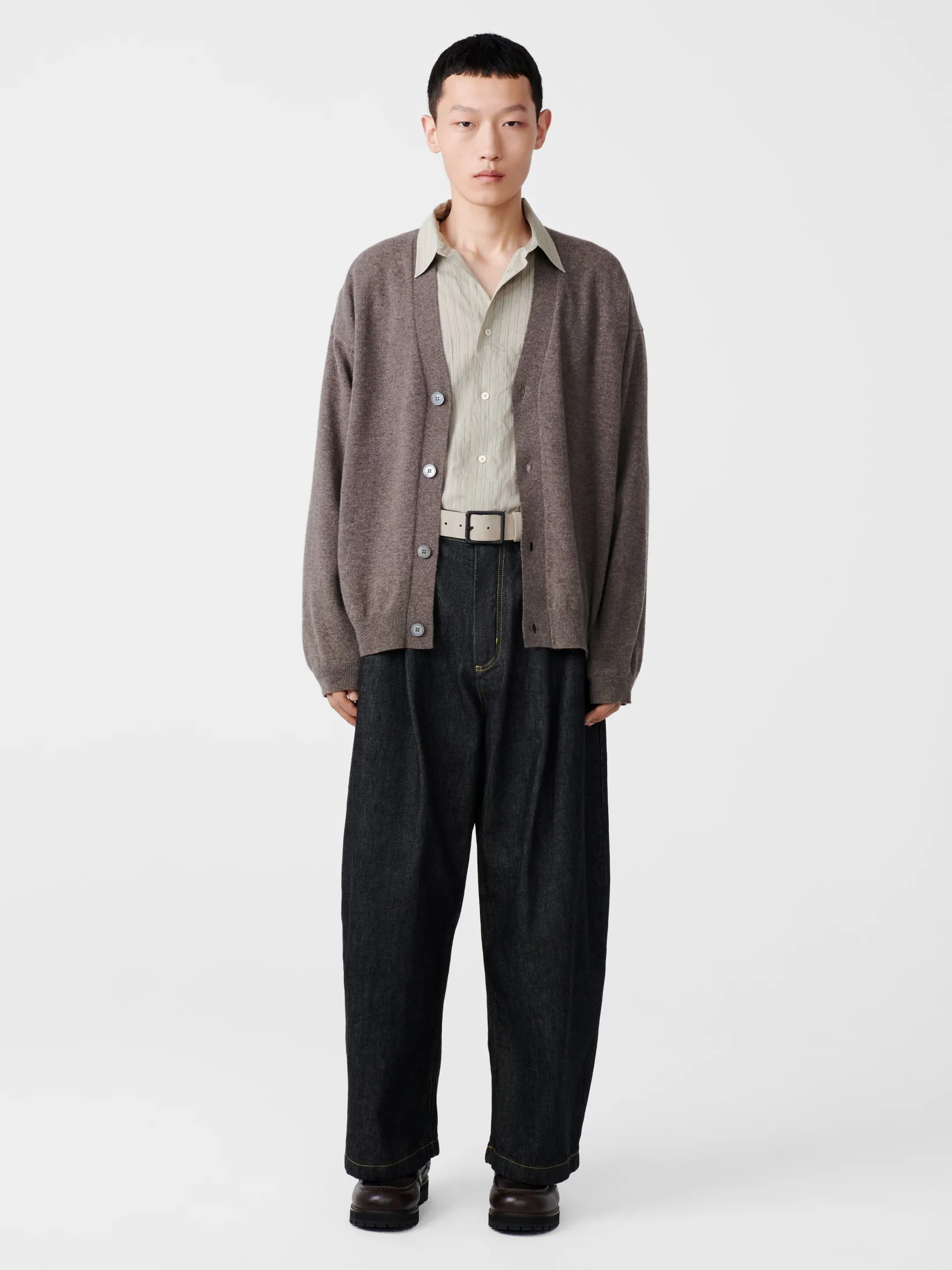 Online Studio Nicholson Parr Knit Stone Melange