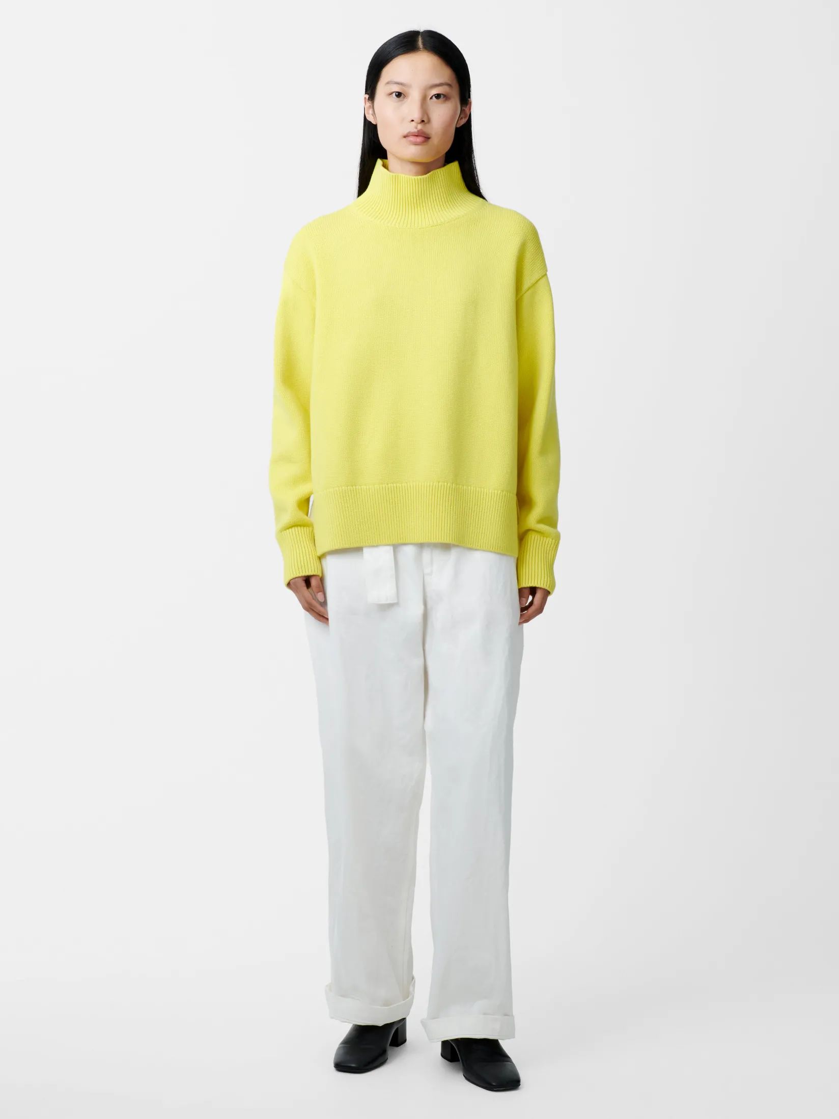 Best Studio Nicholson Patria Knit Acid Yellow