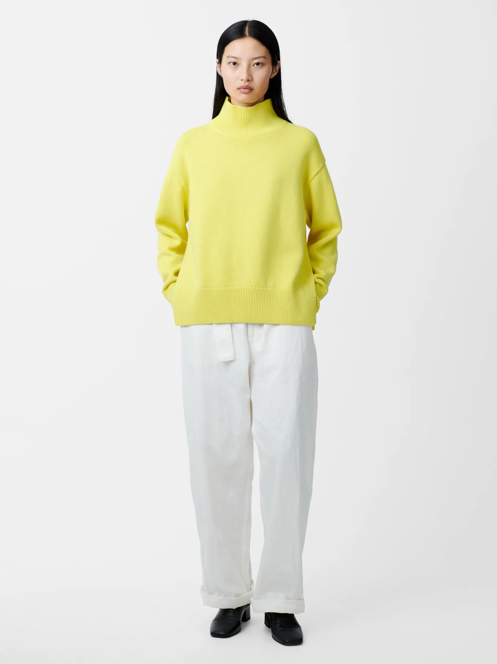 Best Studio Nicholson Patria Knit Acid Yellow