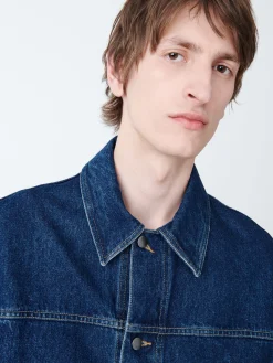 Clearance Studio Nicholson Petar Denim Jacket Indigo Wash