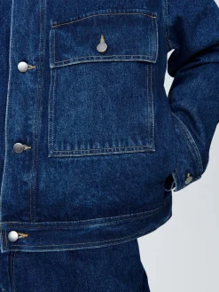 Clearance Studio Nicholson Petar Denim Jacket Indigo Wash