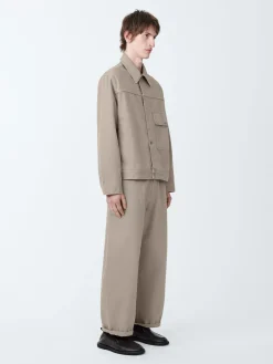 Hot Studio Nicholson Petar Denim Jacket Fawn