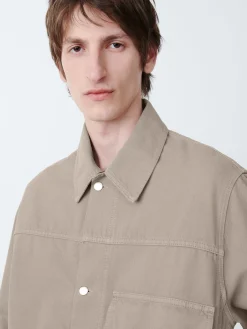 Hot Studio Nicholson Petar Denim Jacket Fawn