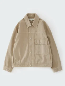 Hot Studio Nicholson Petar Denim Jacket Fawn