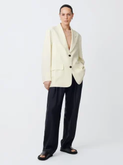 New Studio Nicholson Phelps Viscose Jacket Parchment