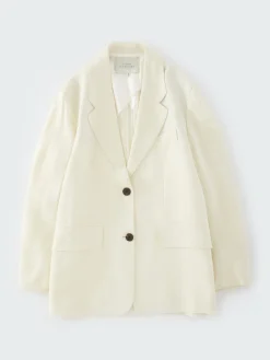 New Studio Nicholson Phelps Viscose Jacket Parchment