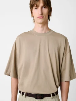 New Studio Nicholson Piu T-shirt Dark Stone