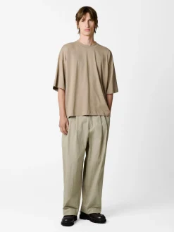 New Studio Nicholson Piu T-shirt Dark Stone