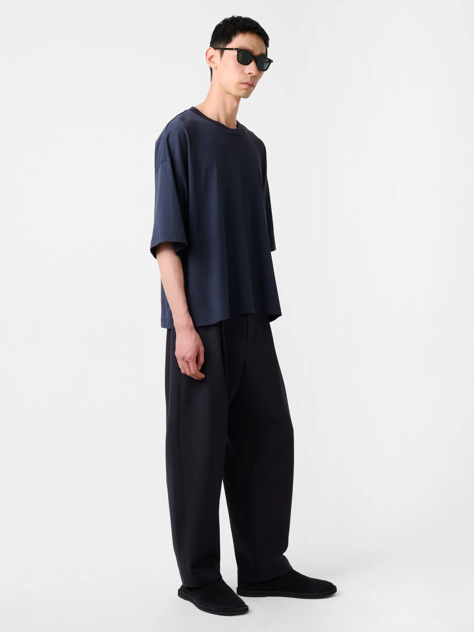 Clearance Studio Nicholson Piu T-Shirt Darkest Navy