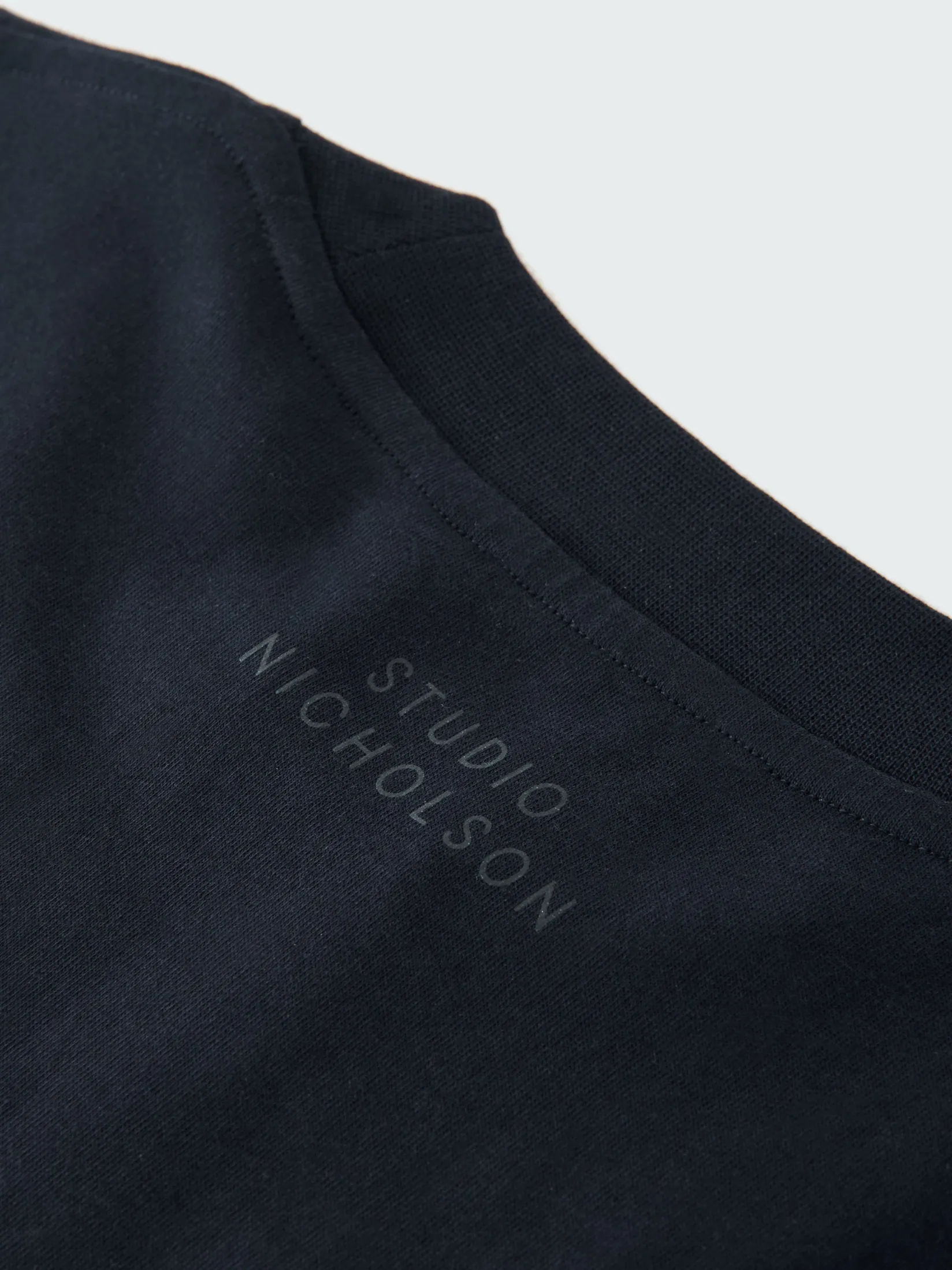 Clearance Studio Nicholson Piu T-Shirt Darkest Navy