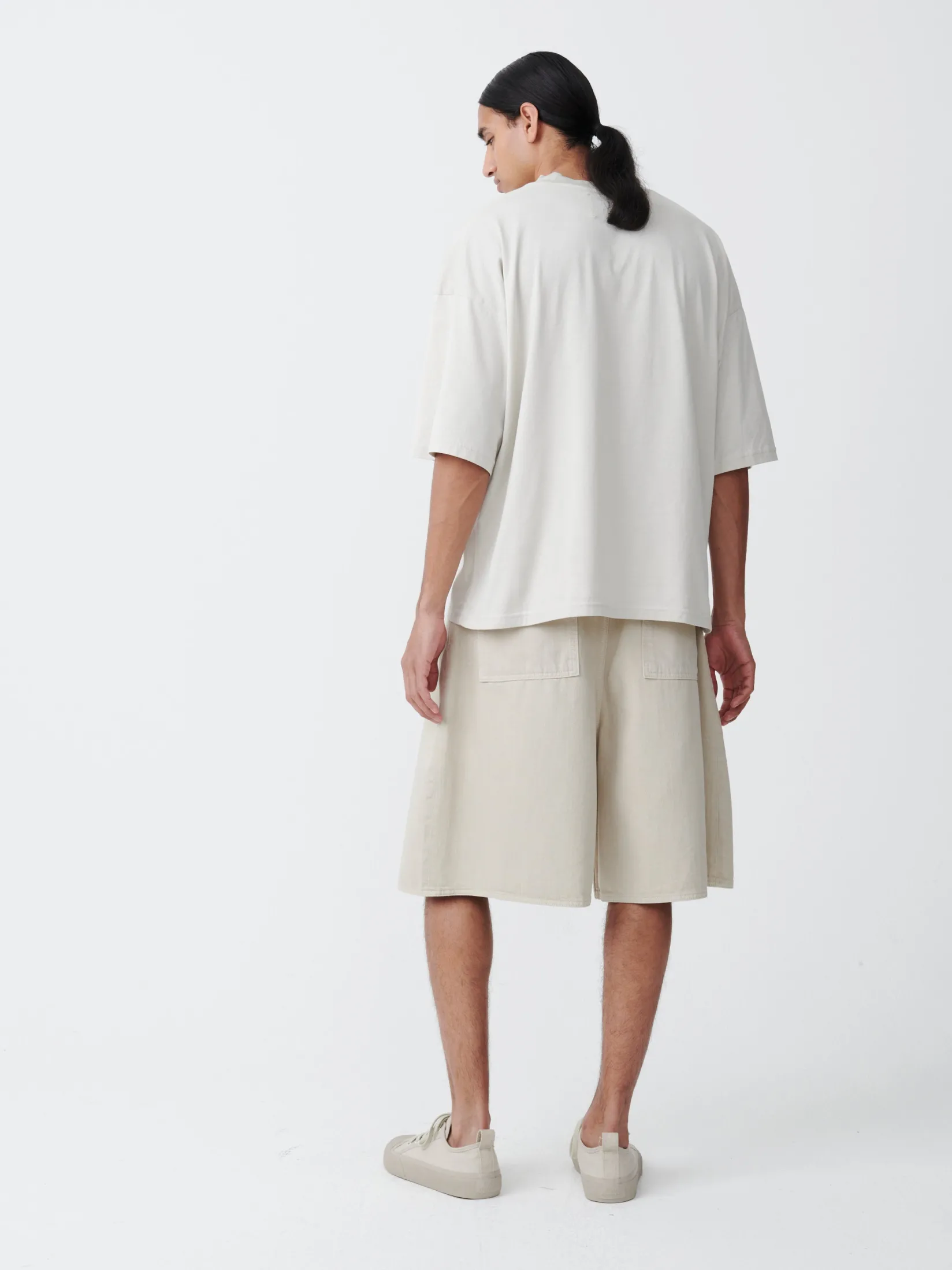Clearance Studio Nicholson Piu T-Shirt Light Grey