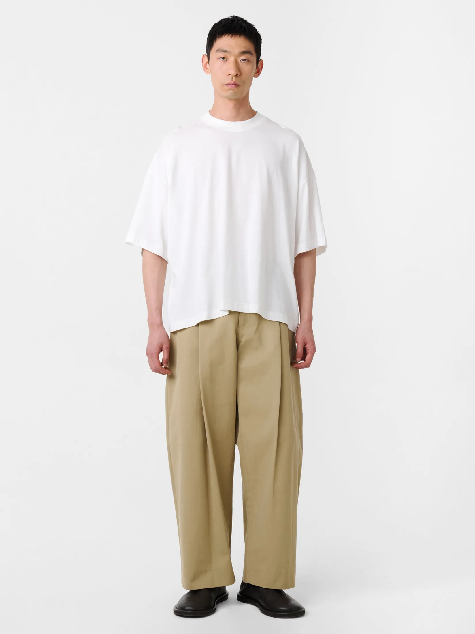 Discount Studio Nicholson Piu T-Shirt Optic White