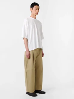 Discount Studio Nicholson Piu T-Shirt Optic White