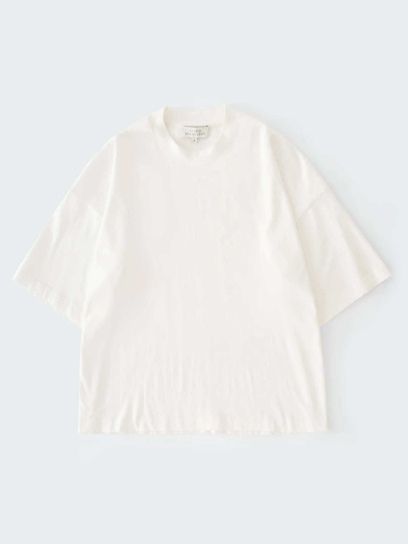 Discount Studio Nicholson Piu T-Shirt Optic White
