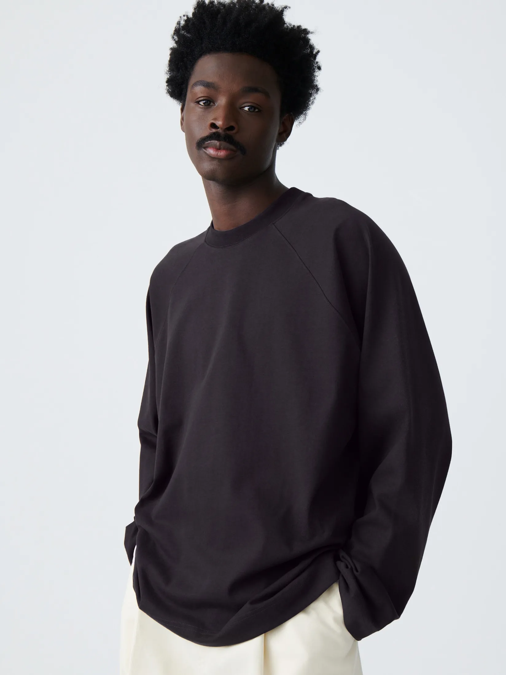 Discount Studio Nicholson Platt T-Shirt Black Grape